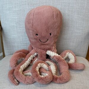 Large Odell Jellycat Octopus retired plush